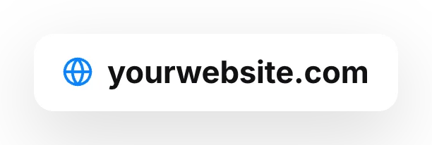 Website tag animation template preview